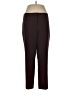Van Heusen Solid Burgundy Dress Pants Size 12R - photo 1
