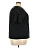 Norm Thompson Black Short Sleeve Top Size 3X - photo 4
