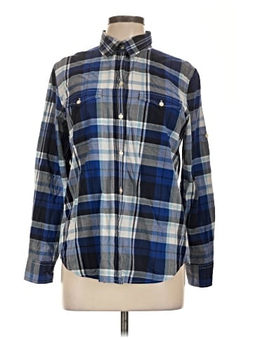 Lauren Jeans Co. Long Sleeve Button-Down Shirt (view 1)