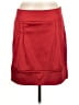 Apostrophe Solid Red Casual Skirt Size 6 - photo 1