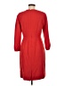 J.Crew Collection 100% Wool Solid Red Casual Dress Size 8 - photo 2