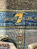 7 For All Mankind Stripes Blue Jeans Size 24 waist - photo 7