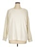 H&M Solid Ivory Sweatshirt Size XL - photo 1