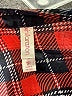 Xhilaration 100% Polyester Plaid Red 3/4 Sleeve Blouse Size P (petite) - photo 7