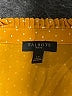 Talbots 100% Rayon Polka Dots Yellow 3/4 Sleeve Blouse Size L - photo 7