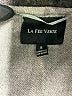 La Fee Verte Chevron-herringbone Gray Poncho Size S - photo 7