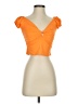 Unbranded Orange Short Sleeve Top Size S - photo 1