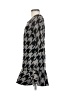 JOA Houndstooth Gray Casual Dress Size XS - photo 5