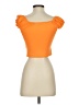Unbranded Orange Short Sleeve Top Size S - photo 2