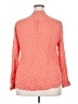 Dalia Collection Red Long Sleeve Blouse Size 2X - photo 2