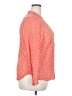 Dalia Collection Red Long Sleeve Blouse Size 2X - photo 4