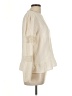 Calligraphie Ivory Long Sleeve Blouse Size L - photo 4