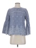 J.Crew 100% Cotton Blue 3/4 Sleeve Blouse Size XS - photo 1
