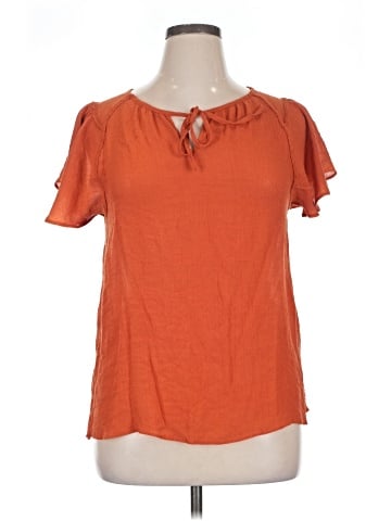 Hope & Harlow Short Sleeve Blouse (view 1)