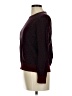Ann Taylor LOFT Animal Print Burgundy Pullover Sweater Size M - photo 5