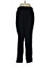 Adrienne Vittadini 100% Polyester Solid Black Track Pants Size 8 - photo 2