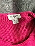 J.Crew Factory Store 100% Cotton Solid Pink Pullover Sweater Size XS - photo 7