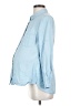 Ingrid + Isabel 100% Lyocell Blue Long Sleeve Button-Down Shirt Size XS Maternity (0) - photo 5