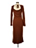 Unbranded Brown Casual Dress Size L - photo 2
