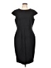 Antonio Melani Solid Black Casual Dress Size 12 - photo 1