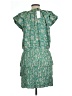Current Air 100% Polyester Green Casual Dress Size L - photo 2