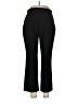 Sag Harbor Solid Black Dress Pants Size 12 (petite) - photo 2