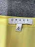 Chaus 100% Polyester Yellow Sleeveless Blouse Size S - photo 7