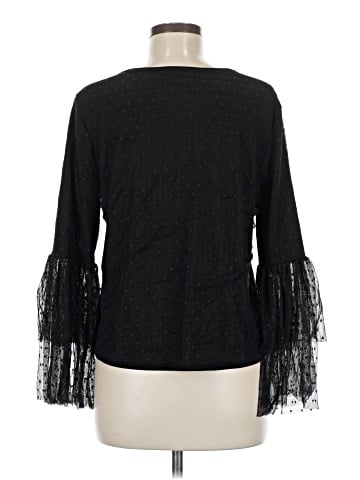 Pebble and Stone Long Sleeve Blouse (view 2)