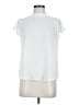Shein 100% Polyester White Short Sleeve Blouse Size M - photo 1