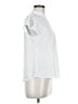 Shein 100% Polyester White Short Sleeve Blouse Size M - photo 4