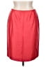 Le Suit 100% Polyester Solid Red Formal Skirt Size 16 (petite) - photo 1