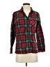 Assorted Brands 100% Cotton Plaid Red Long Sleeve Button-Down Shirt Size XS - photo 1