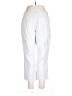 Eddie Bauer Solid White Gray Cargo Pants Size 12 - photo 1