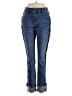 Charlie Chevron-herringbone Blue Jeans Size 4 - photo 1