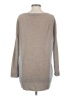Magaschoni 100% Cashmere Color Block Gray Cashmere Pullover Sweater Size S - photo 2