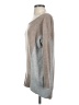 Magaschoni 100% Cashmere Color Block Gray Cashmere Pullover Sweater Size S - photo 5