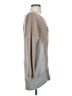 Magaschoni 100% Cashmere Color Block Gray Cashmere Pullover Sweater Size S - photo 4