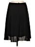 Exact Change 100% Polyester Solid Black Casual Skirt Size 9 - photo 2