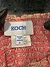 Koch 100% Polyester Metallic Gold Shorts Size S - photo 3