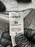 Carter's Solid Gray Sweatpants Size 3T - photo 3
