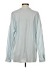 Papaya 100% Cotton Blue Long Sleeve Blouse Size 3 - photo 2
