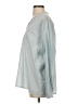 Papaya 100% Cotton Blue Long Sleeve Blouse Size 3 - photo 5