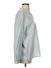 Papaya 100% Cotton Blue Long Sleeve Blouse Size 3 - photo 4