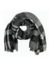 Unbranded Plaid Gray Black Scarf One size - photo 1