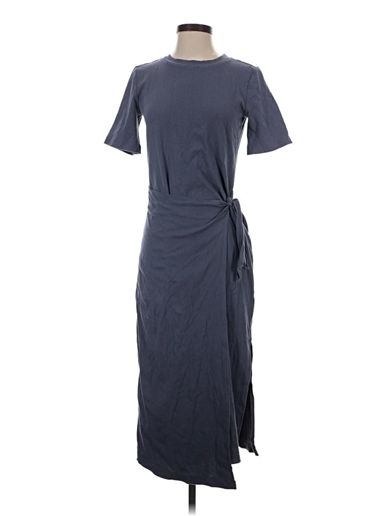 Pre-owned Evereve Casual Dress In Gray