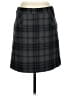 Willi Smith Plaid Gray Casual Skirt Size 2 - photo 1