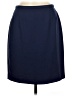 Lena Gabrielle Solid Blue Formal Skirt Size 8 - photo 1
