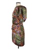IORANE 100% Polyester Silver Cocktail Dress Size S - photo 5