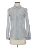 Joie 100% Cotton Gray Long Sleeve Button-Down Shirt Size S - photo 1