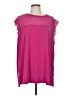 Worthington Pink Short Sleeve Blouse One size - photo 1